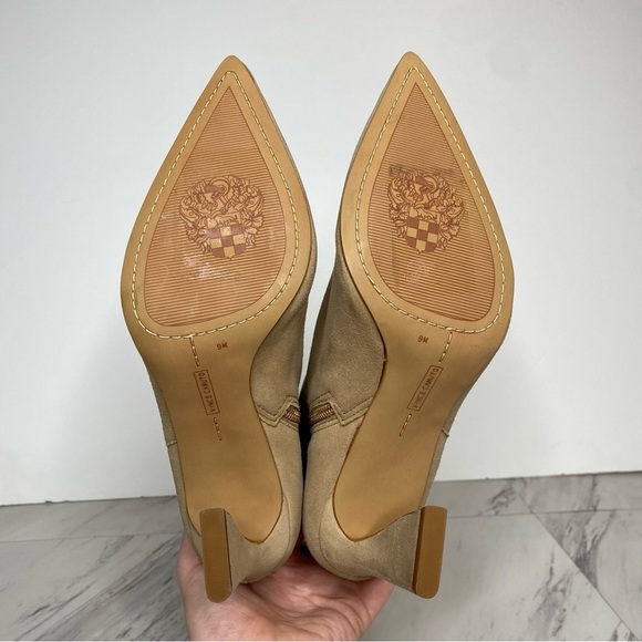 New! Vince Camuto Tressara Tan Suede Tall Boot 9M - Picture 16 of 16
